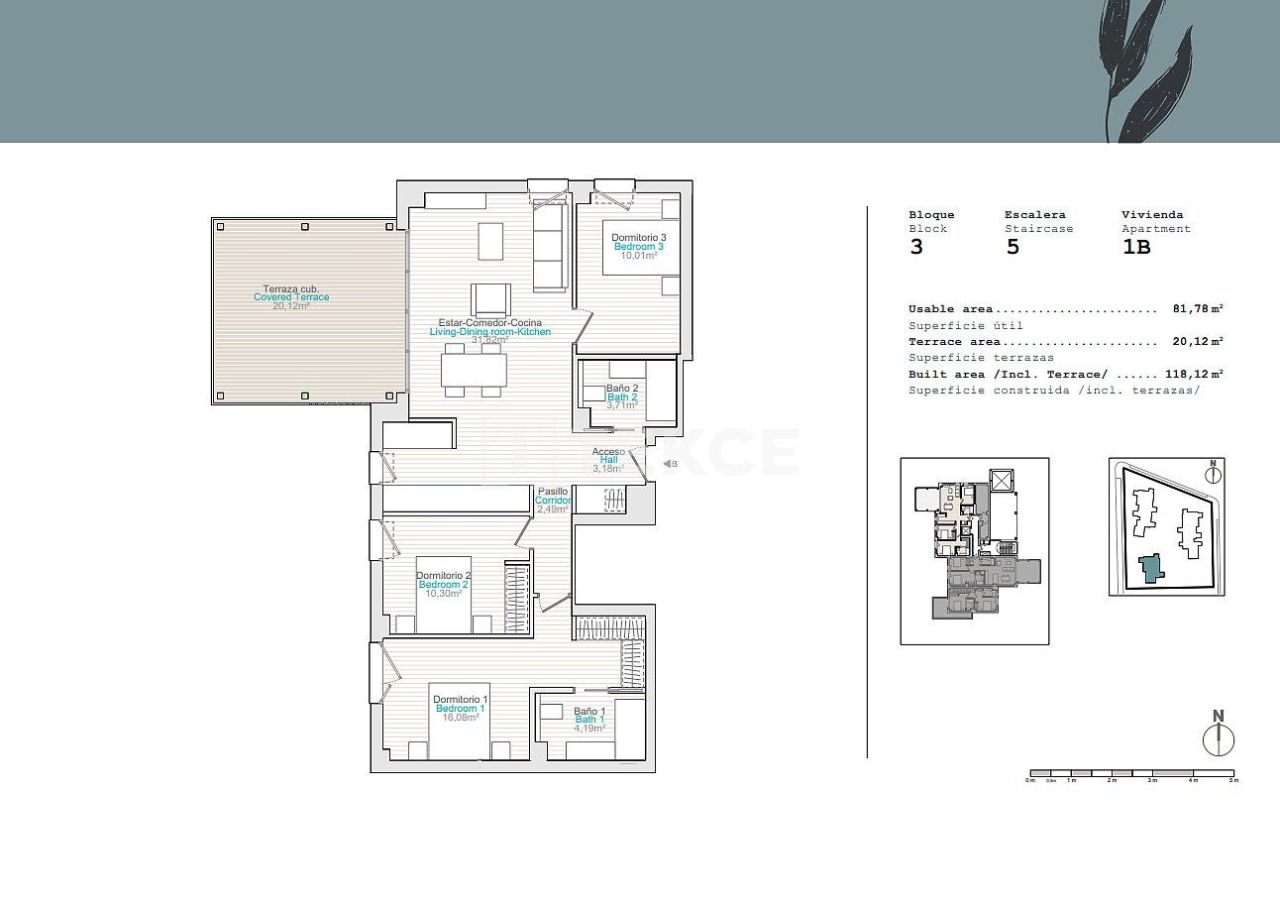 Апартаменты в Дении, Испания, 81 м² - фото 15