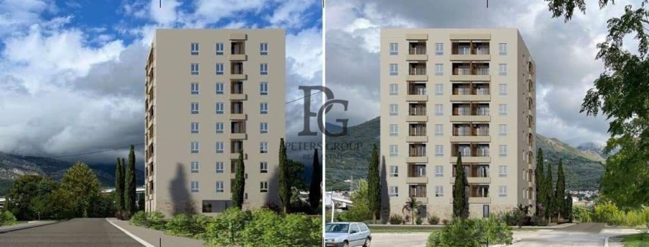 Квартира в Баре, Черногория, 49 м2 - фото 1