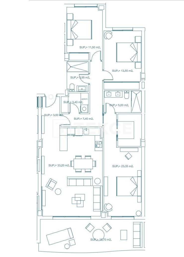 Пентхаус в Михасе, Испания, 115 м² - фото 9
