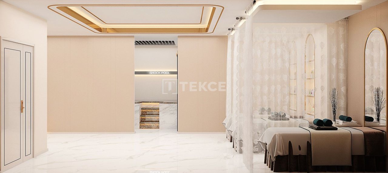 Апартаменты в Алании, Турция, 58 м² - фото 13