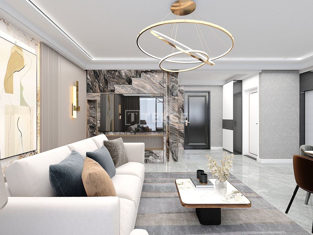 Апартаменты в Алании, Турция, 58 м² - фото 17