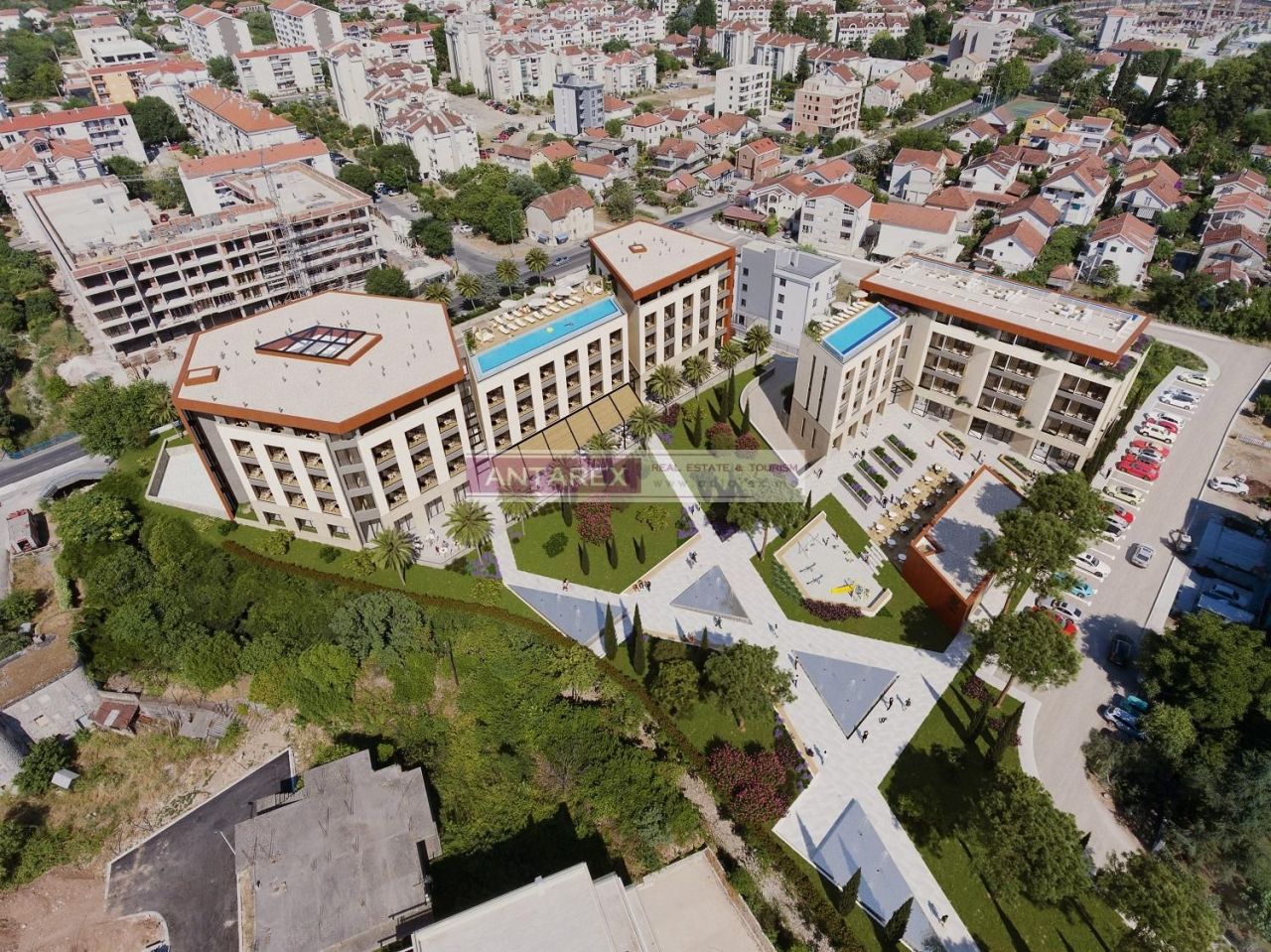 Апартаменты в Тивате, Черногория, 42 м² - фото 12