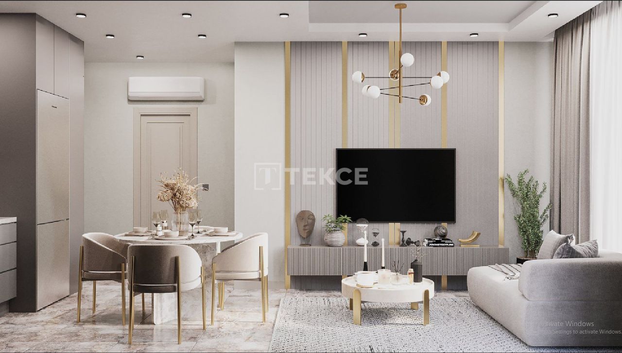 Апартаменты в Алании, Турция, 58 м² - фото 8