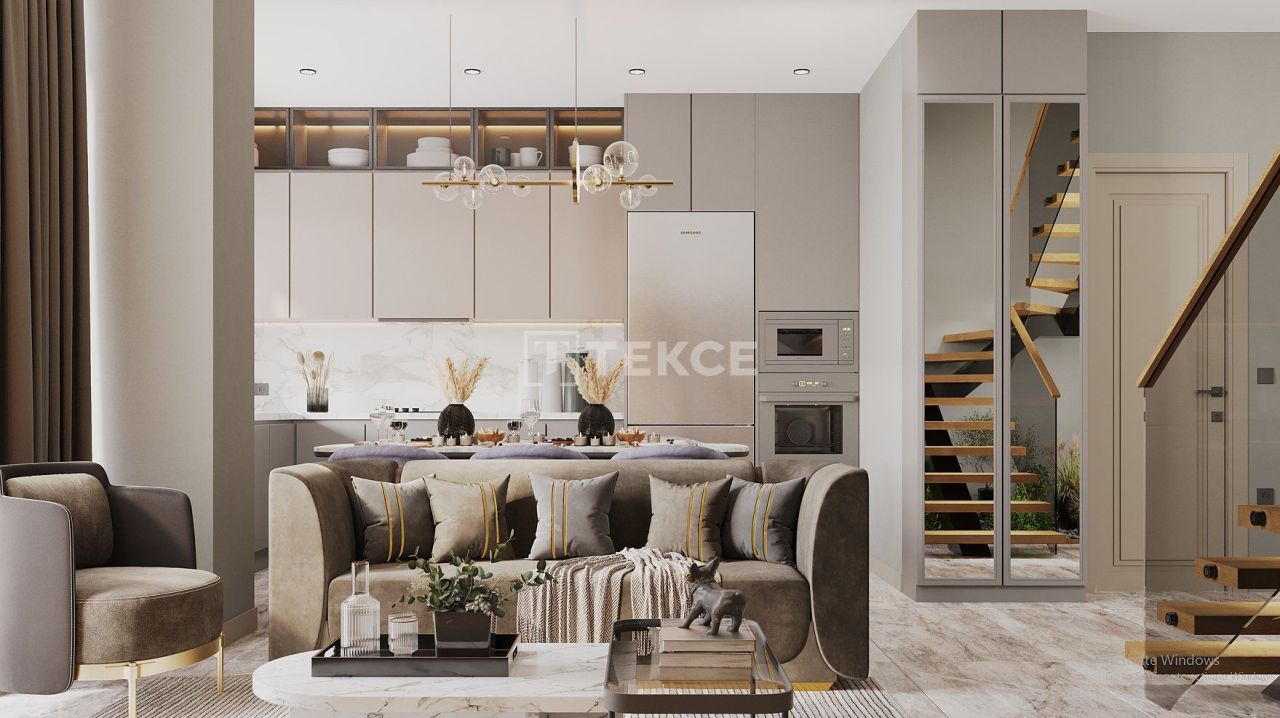 Апартаменты в Алании, Турция, 58 м² - фото 9