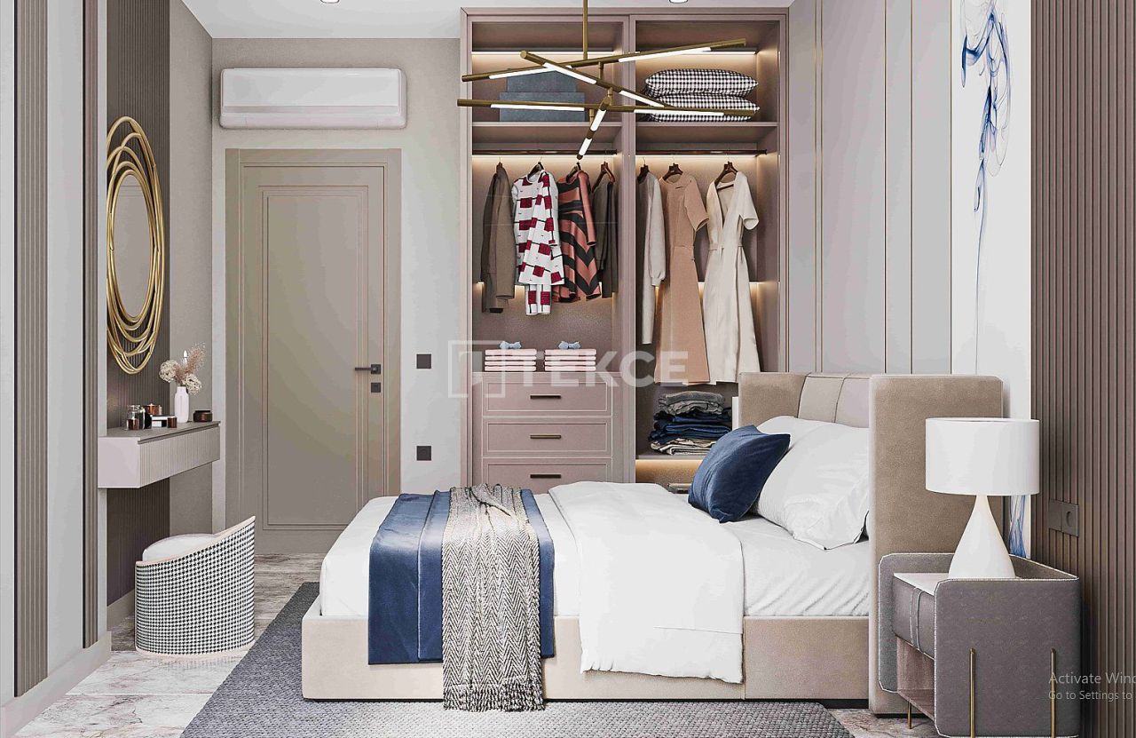 Апартаменты в Алании, Турция, 58 м² - фото 11