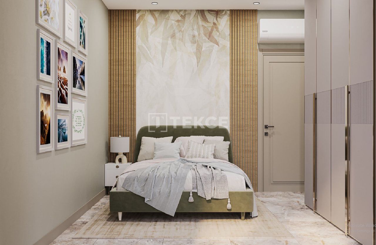 Апартаменты в Алании, Турция, 58 м² - фото 13