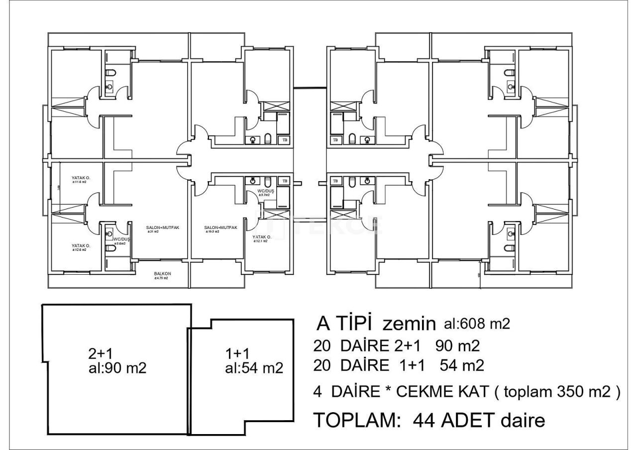 Апартаменты в Искеле, Кипр, 136 м² - фото 18