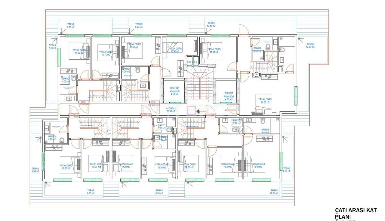 Пентхаус в Алании, Турция, 135 м² - фото 13