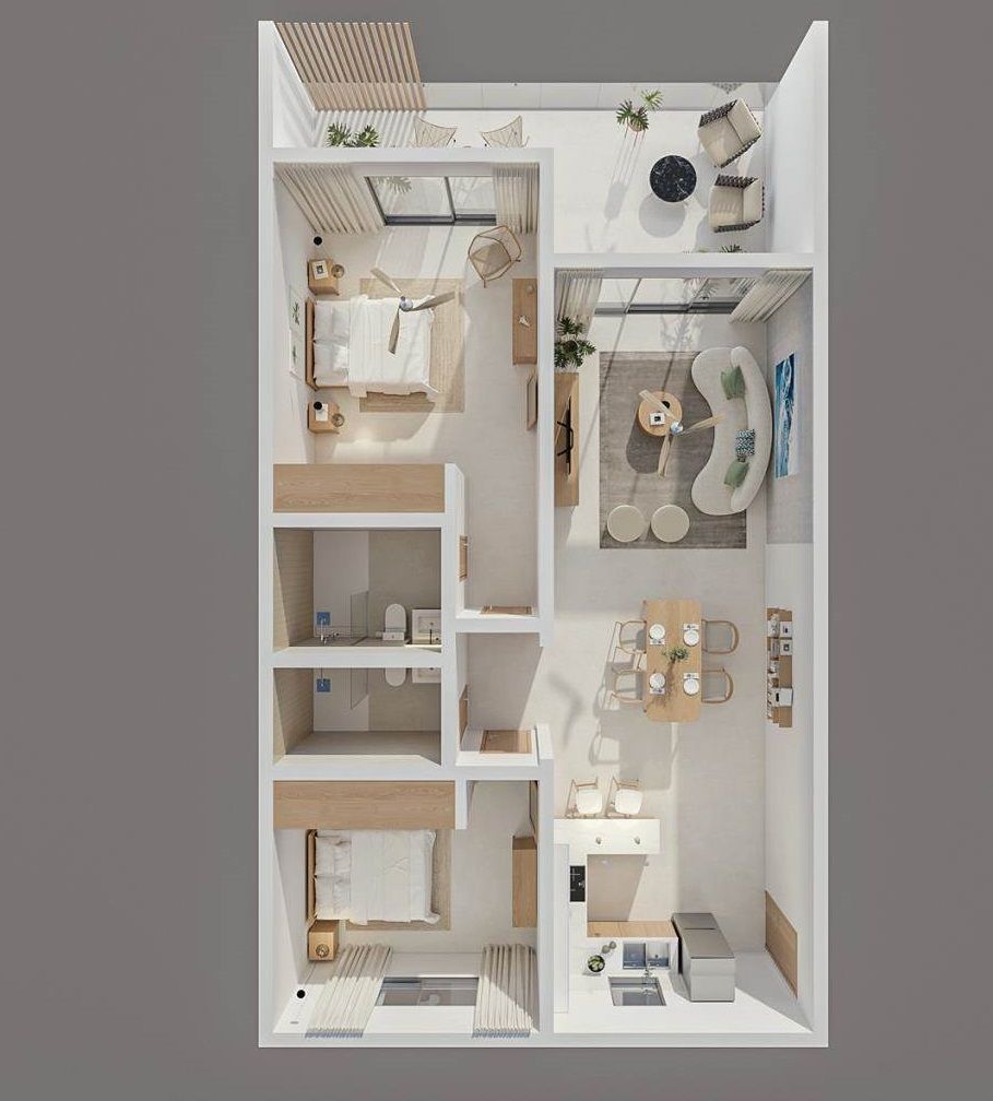 Квартира в Пунта-Кана, Доминиканская Республика, 104 м² - фото 3