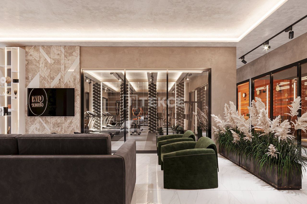 Апартаменты в Алании, Турция, 111 м² - фото 14