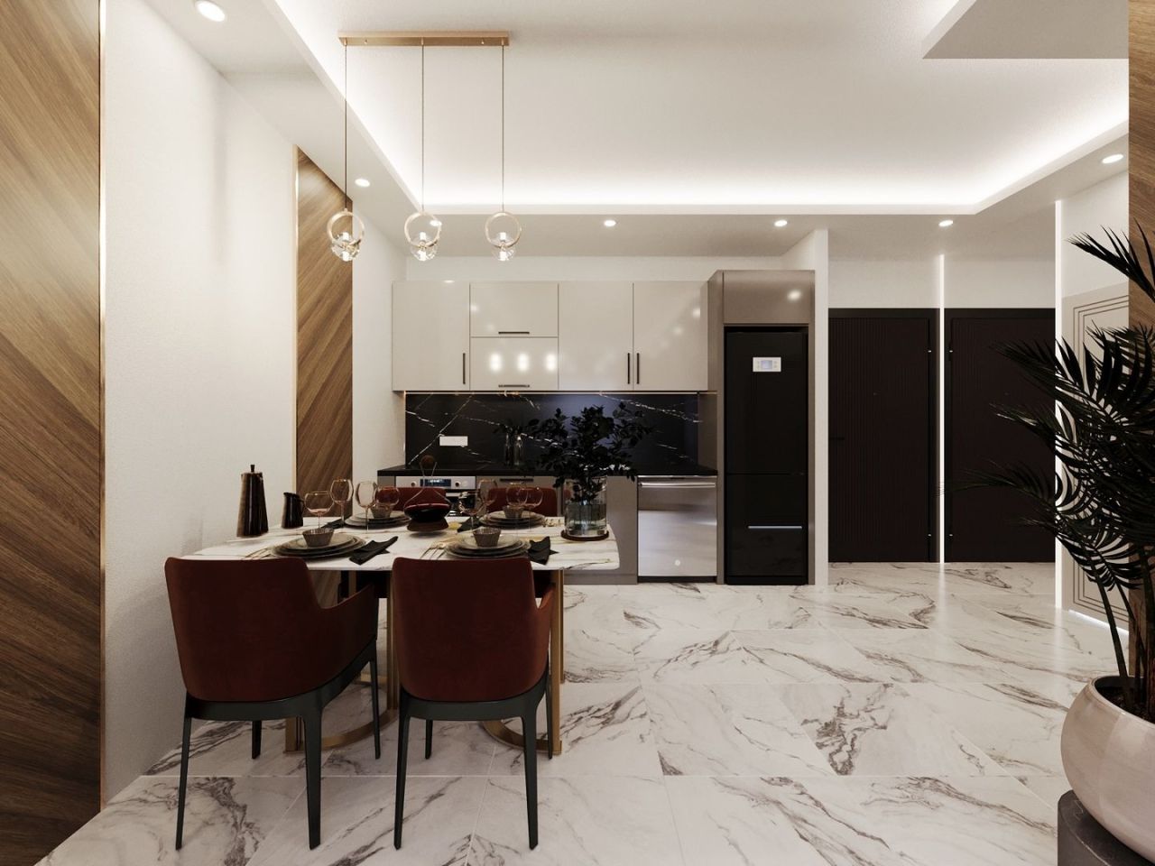 Квартира в Алании, Турция, 66 м² - фото 13