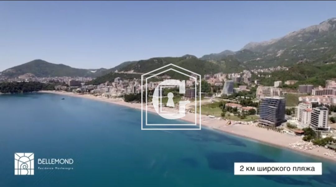 Апартаменты в Бечичи, Черногория, 42 м² - фото 3