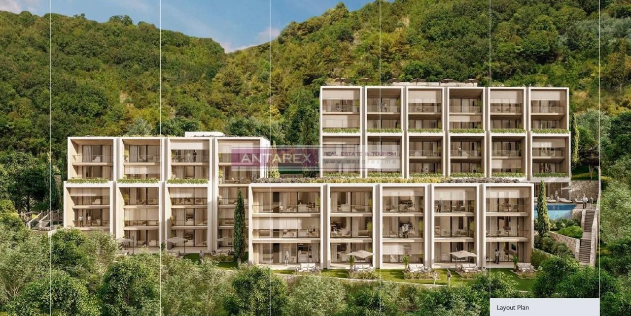 Апартаменты в Кумборе, Черногория, 58.8 м² - фото 14