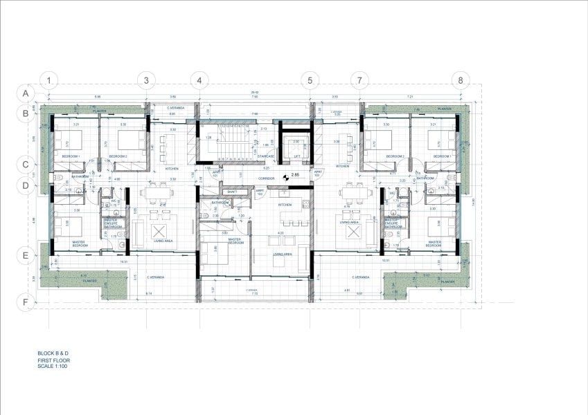Квартира в Пафосе, Кипр, 130 м² - фото 11