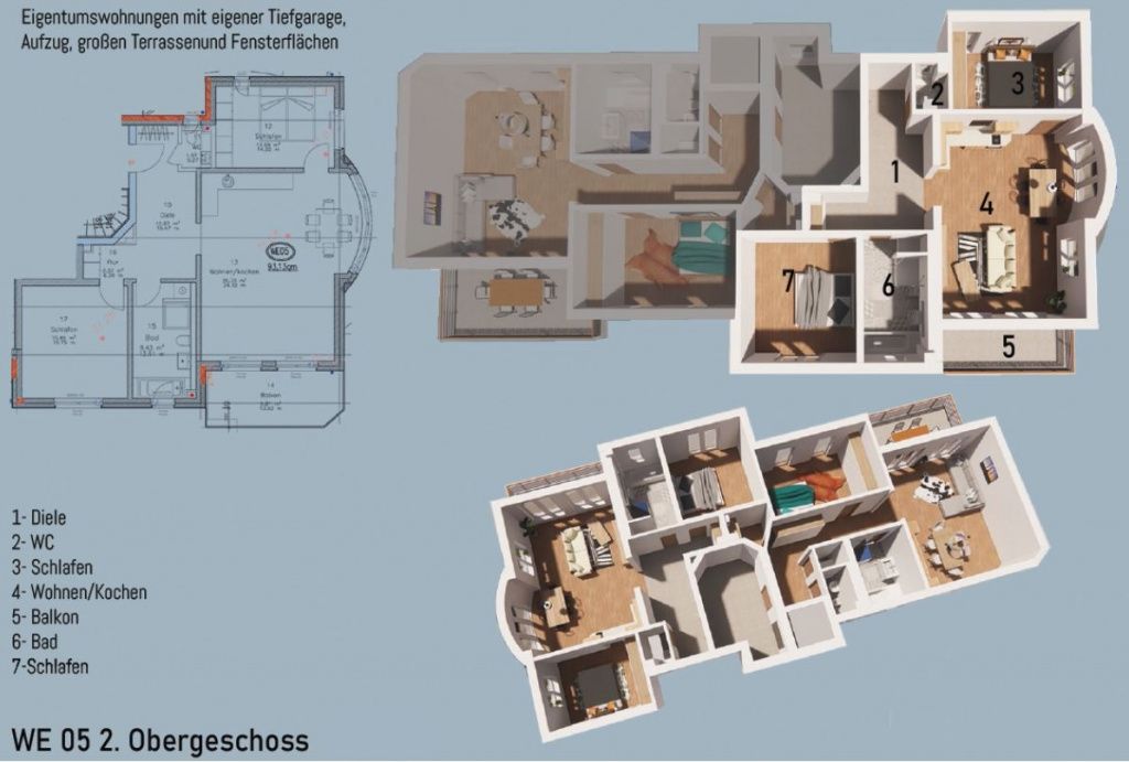 Квартира в Дюссельдорфе, Германия, 77.72 м² - фото 5