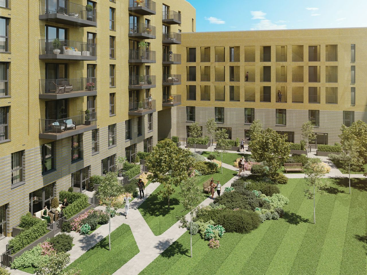 Апартаменты в Лондоне, Великобритания, 51 м² - фото 14