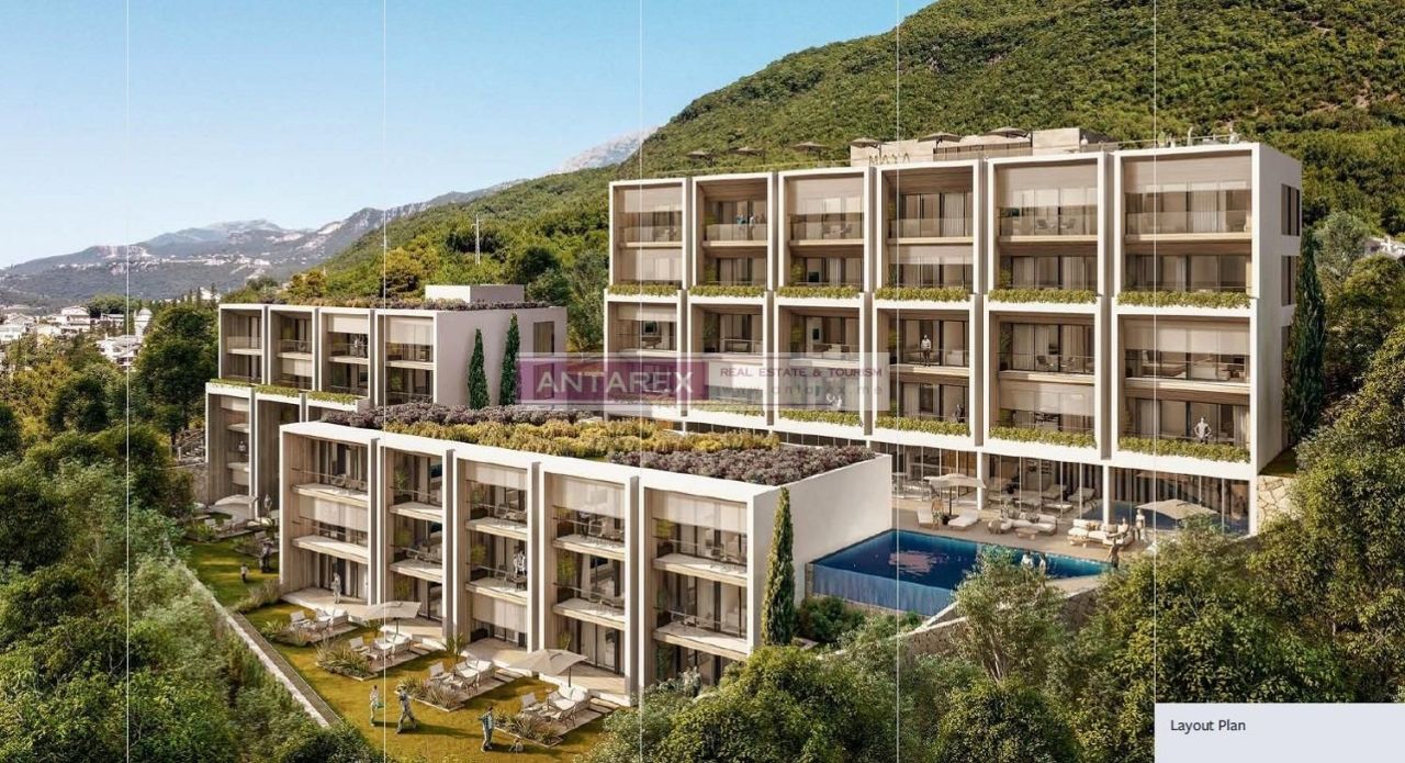 Апартаменты в Кумборе, Черногория, 63 м² - фото 5