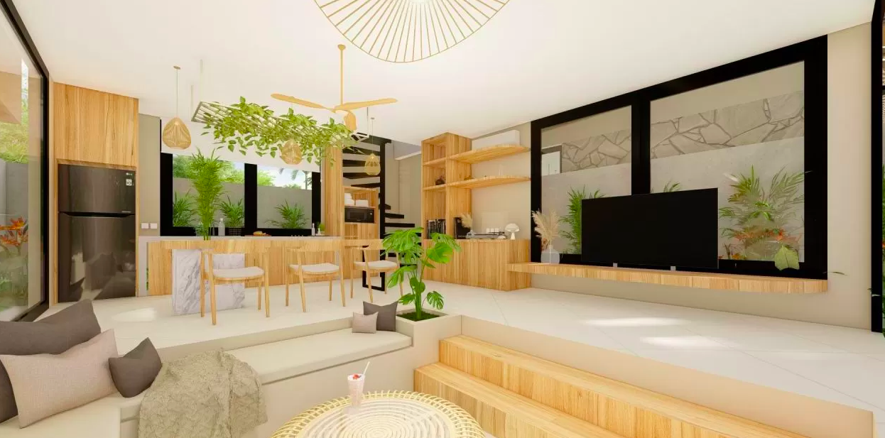 Willa 2 pokoi 87 m² Canggu, Indonezja