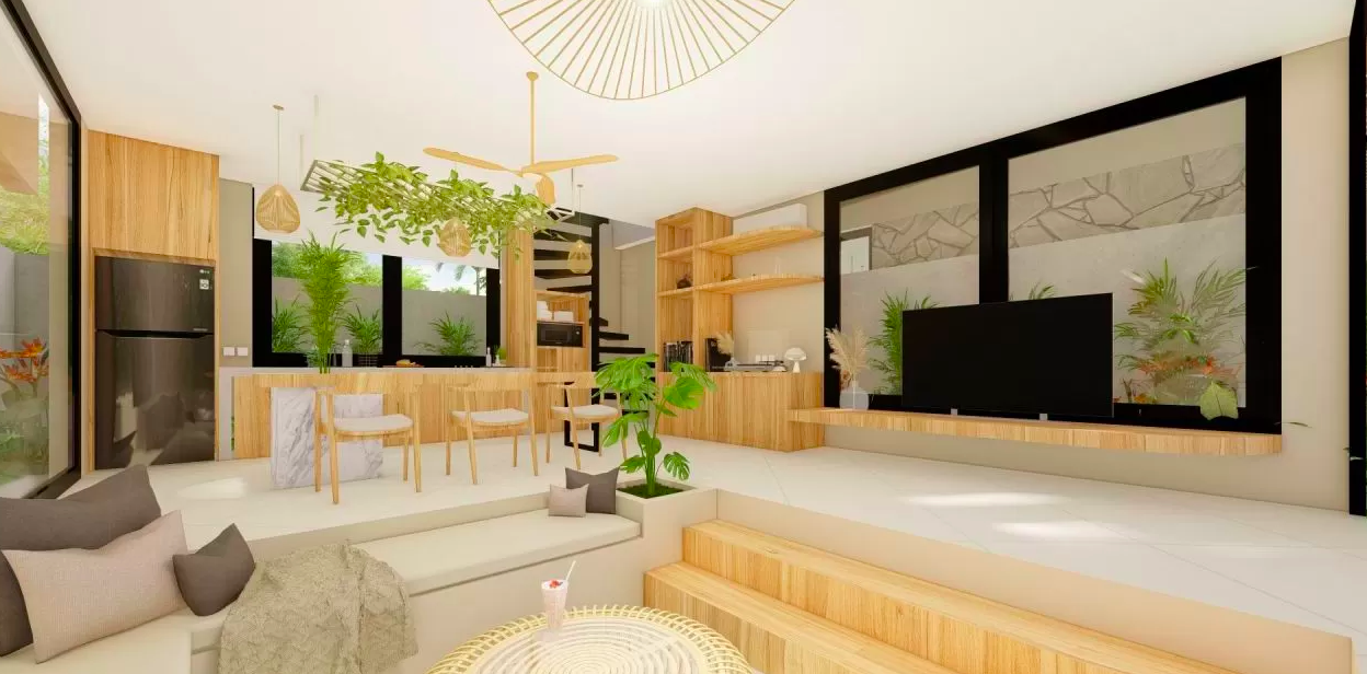 Willa 2 pokoi 87 m² Canggu, Indonezja