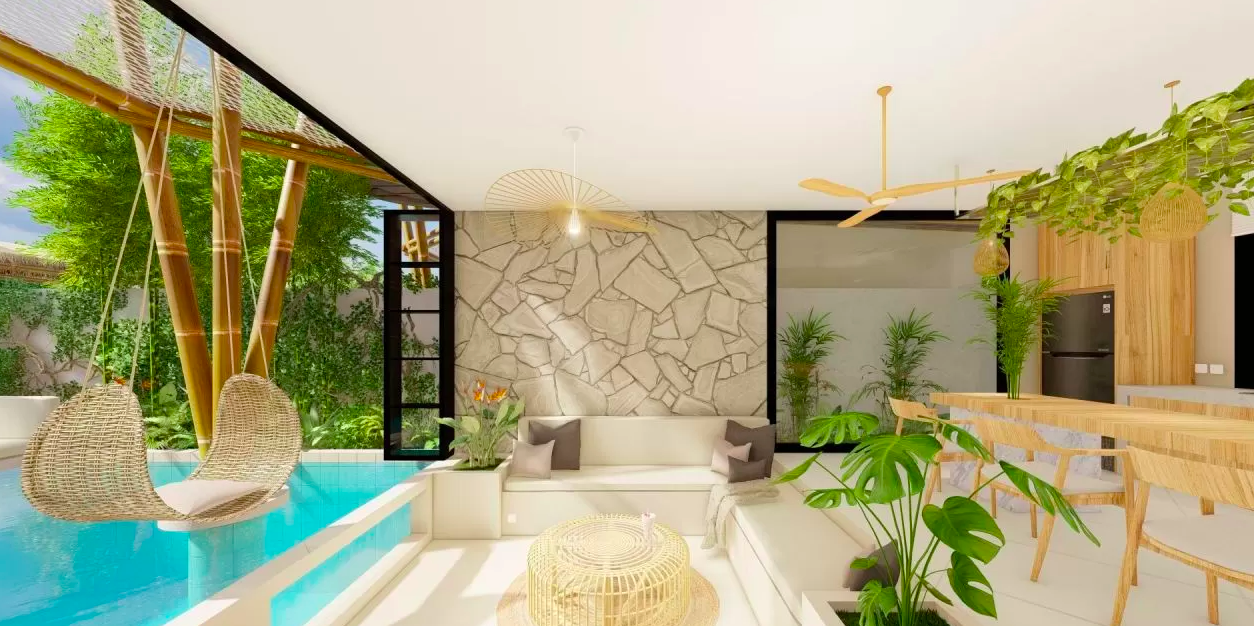 Willa 2 pokoi 87 m² Canggu, Indonezja