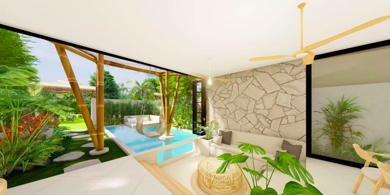 Willa 2 pokoi 87 m² Canggu, Indonezja