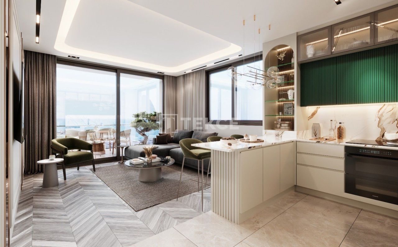 Апартаменты Мезитли, Турция, 107 м² - фото 14