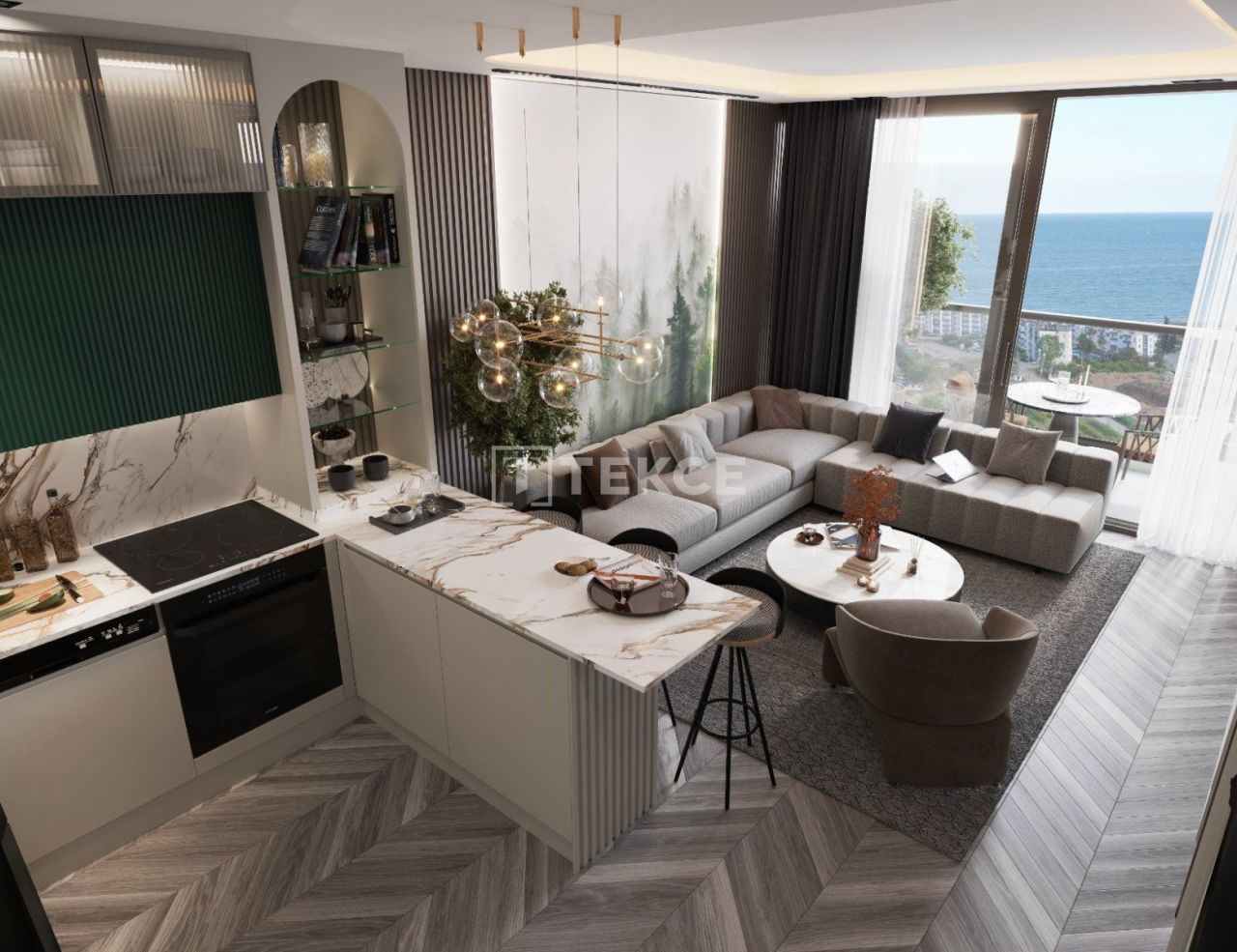 Апартаменты Мезитли, Турция, 142 м² - фото 16