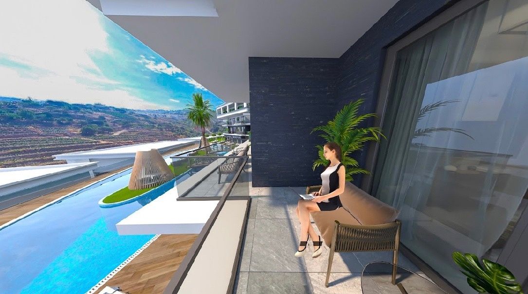 Квартира в Алании, Турция, 56 м² - фото 16