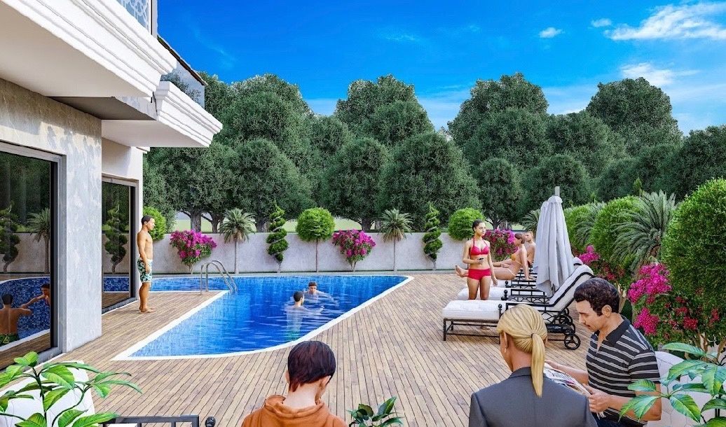 Квартира в Алании, Турция, 52.85 м² - фото 2