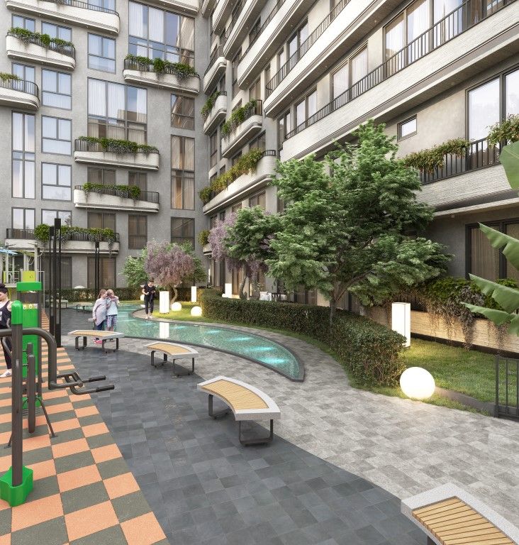 Квартира в Стамбуле, Турция, 66 м² - фото 12