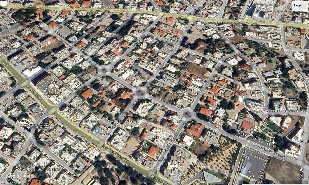 Земля в Пафосе, Кипр, 964 м2 - фото 1