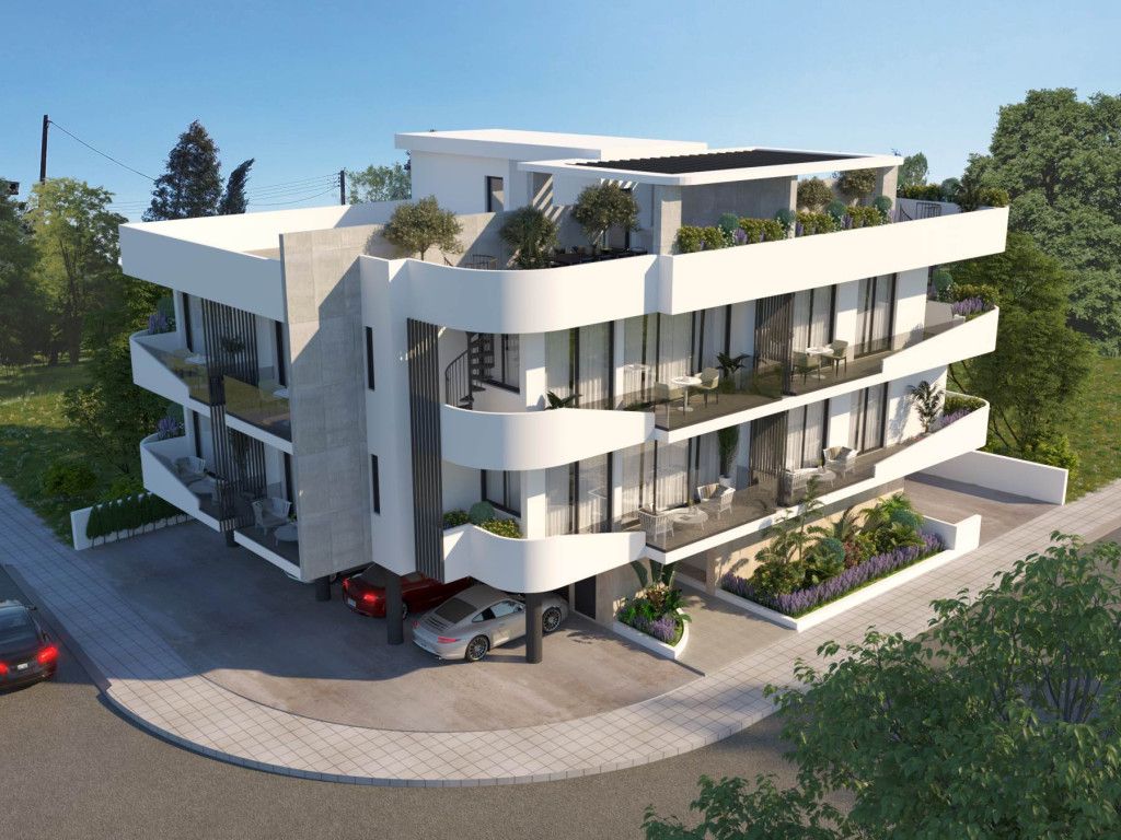 Апартаменты в Ларнаке, Кипр, 56 м2 - фото 1