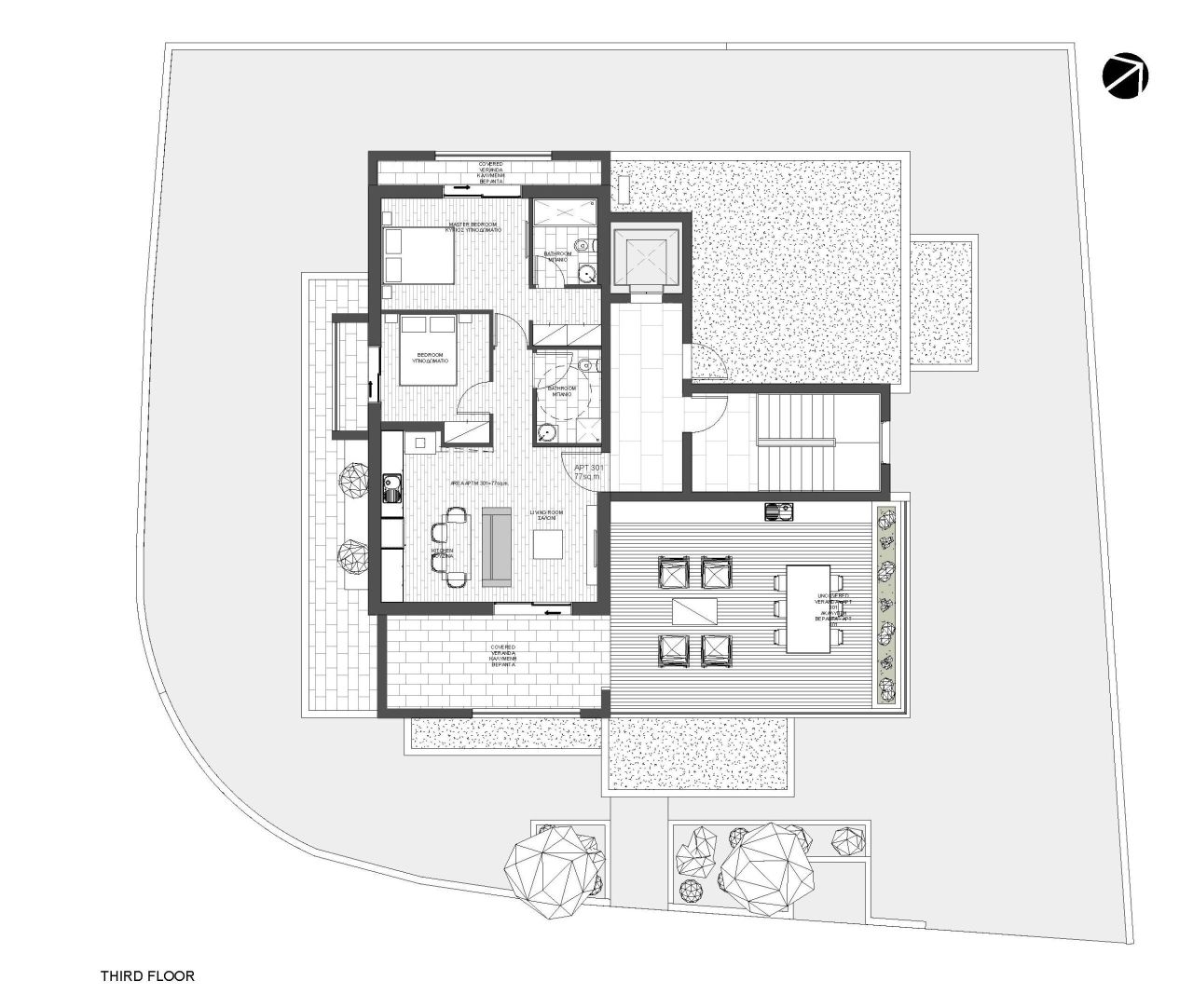 Пентхаус в Пафосе, Кипр, 101 м² - фото 3