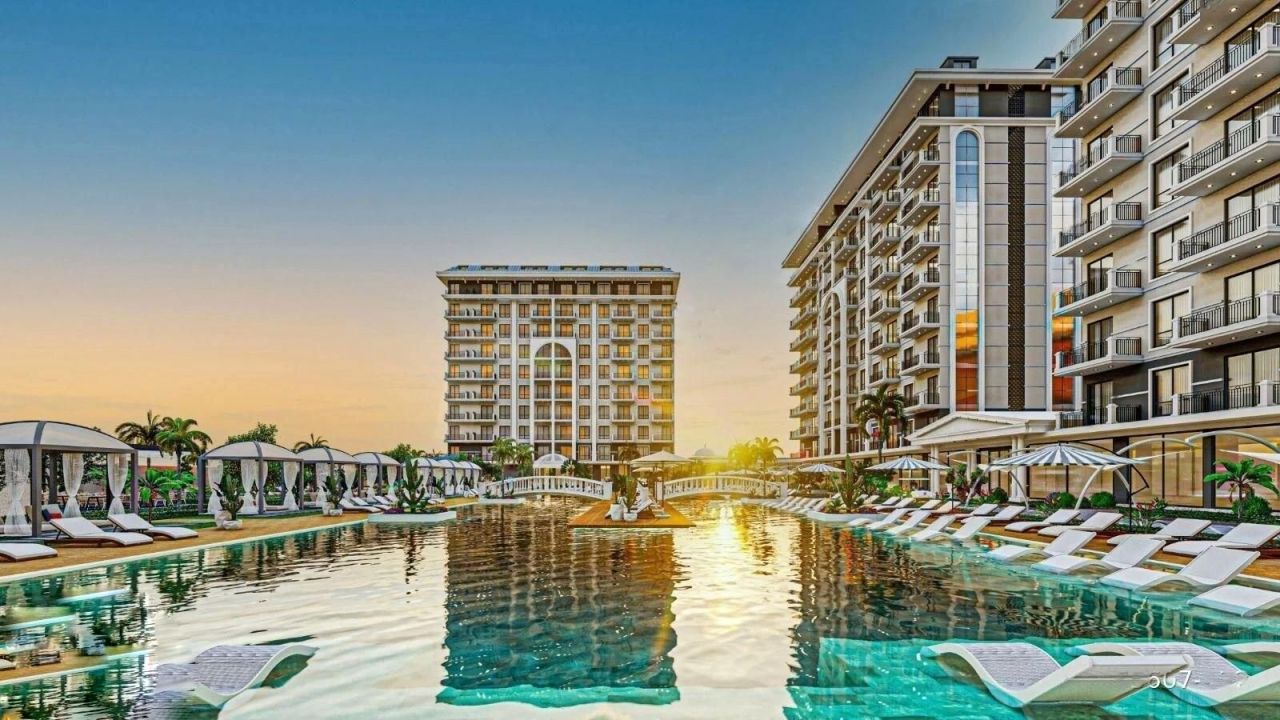 Квартира в Алании, Турция, 50 м² - фото 1