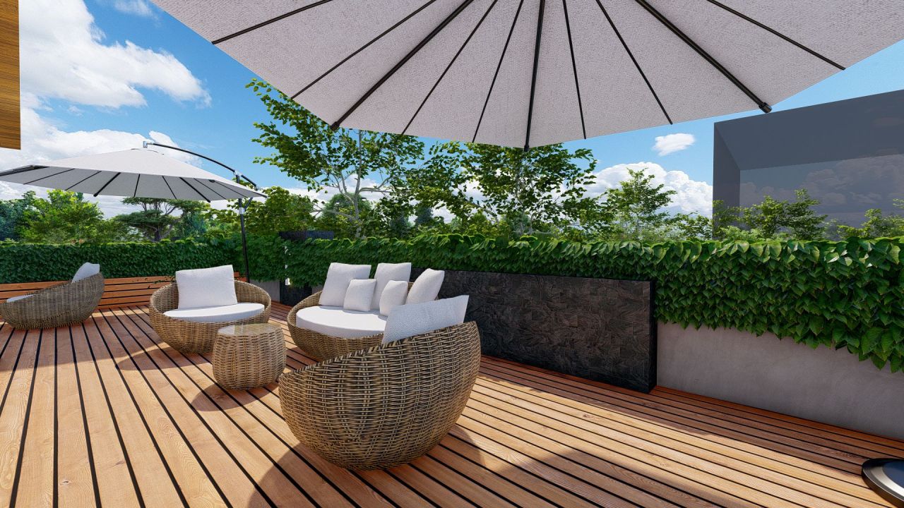 Квартира в Газипаше, Турция, 45 м² - фото 8