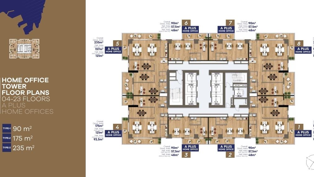 Офис в Измире, Турция, 60 м² - фото 7