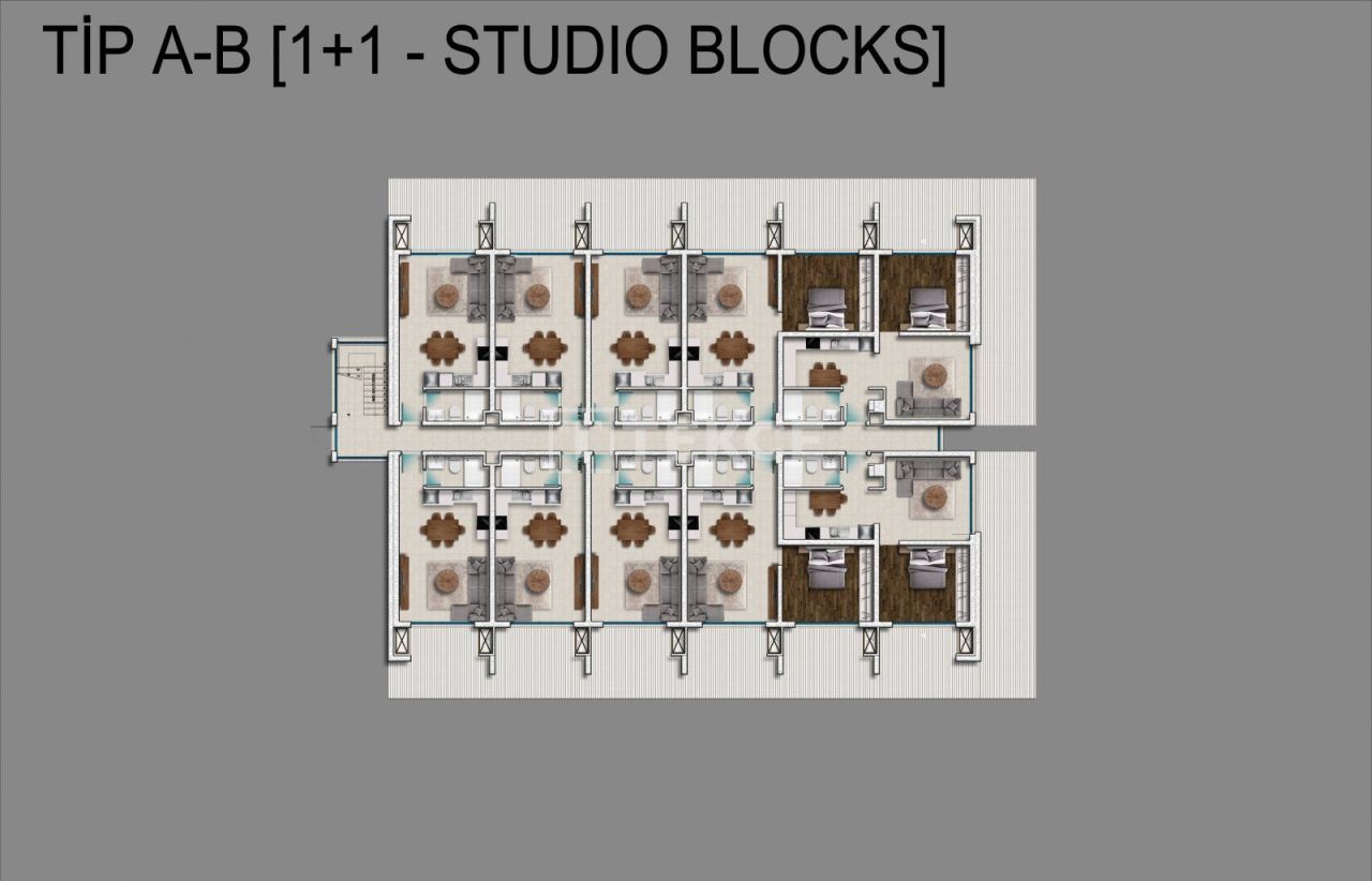 Апартаменты в Газимагусе, Кипр, 100 м² - фото 12