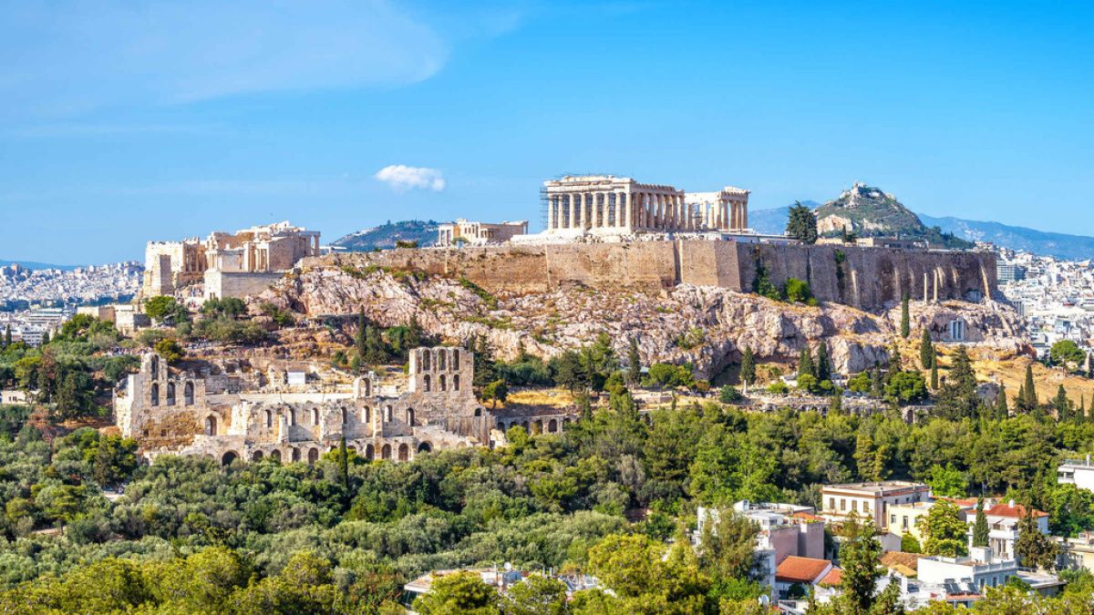 Земля в Афинах, Греция, 139 сот. - фото 1