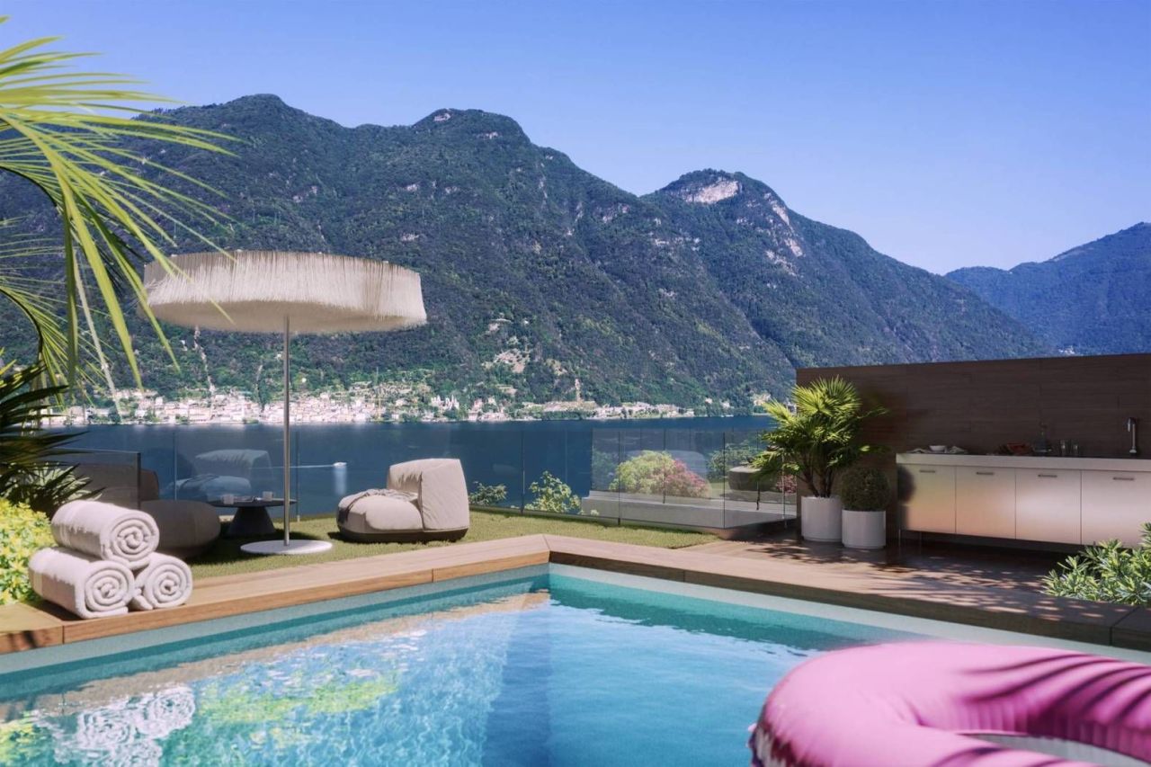 Апартаменты в Нессо, Италия, 126 м² - фото 5