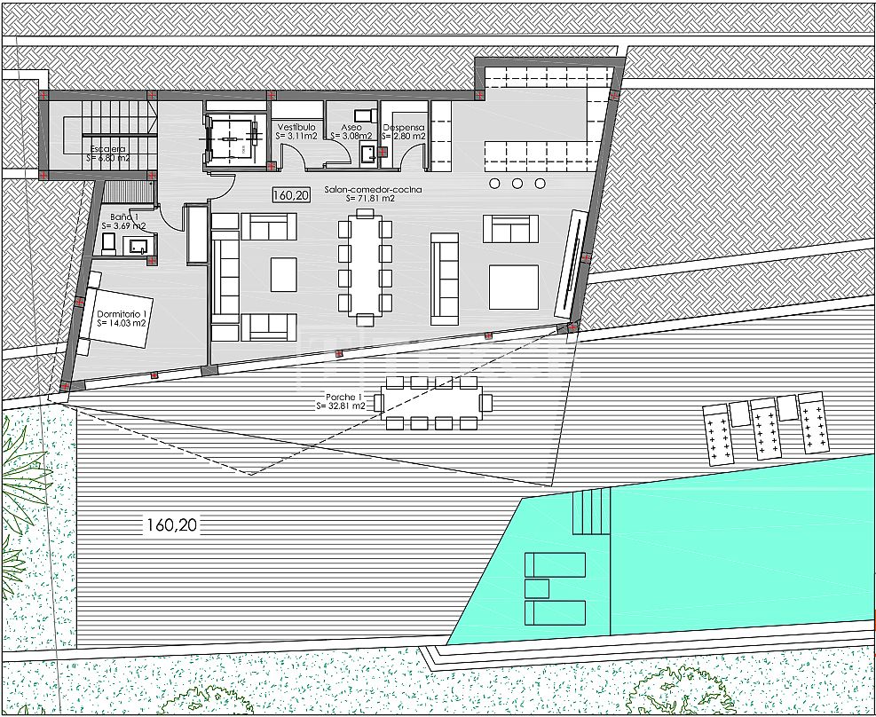 Вилла в Бенисе, Испания, 560 м² - фото 14
