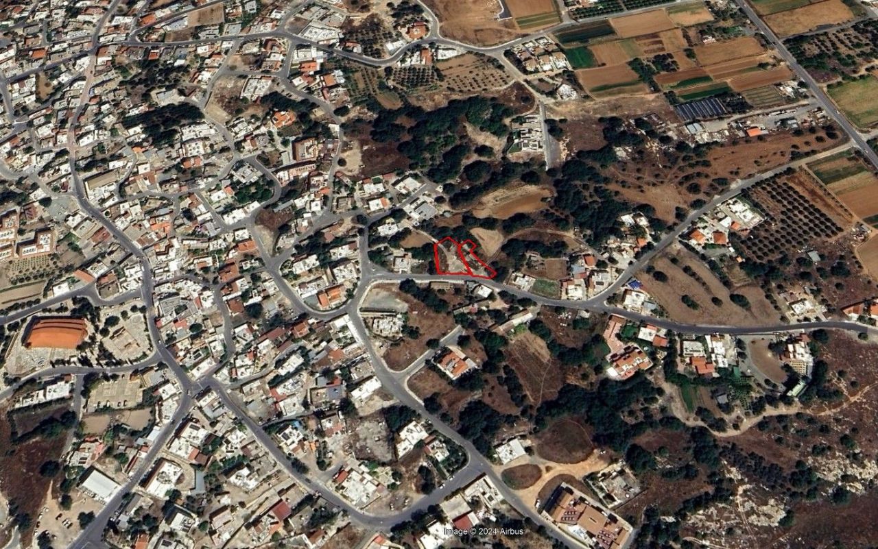 Земля в Пафосе, Кипр, 1 200 м2 - фото 1