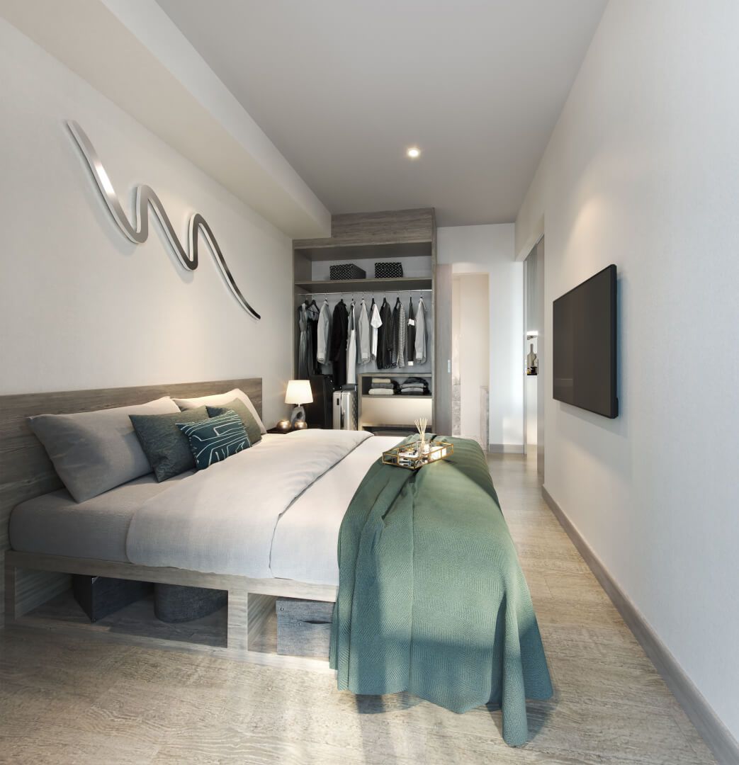 Апартаменты на пляже Банг Тао, Таиланд, 29 м² - фото 14