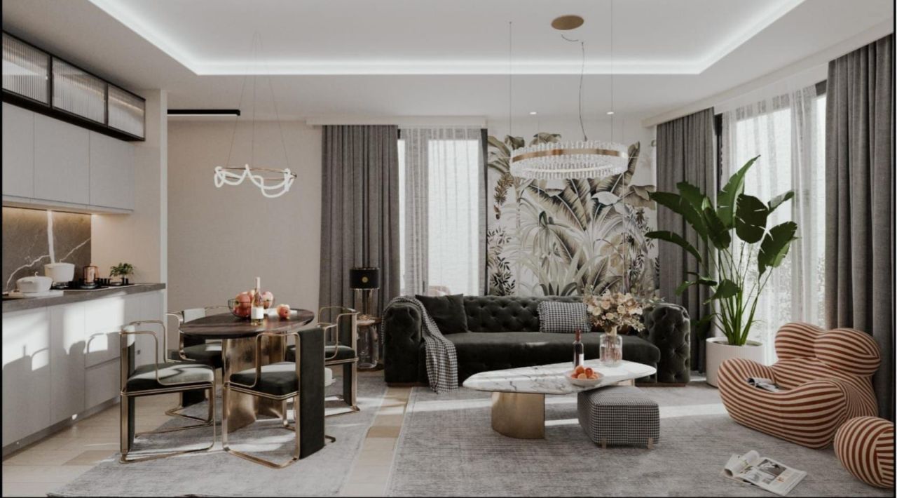 Квартира в Мерсине, Турция, 65 м² - фото 4