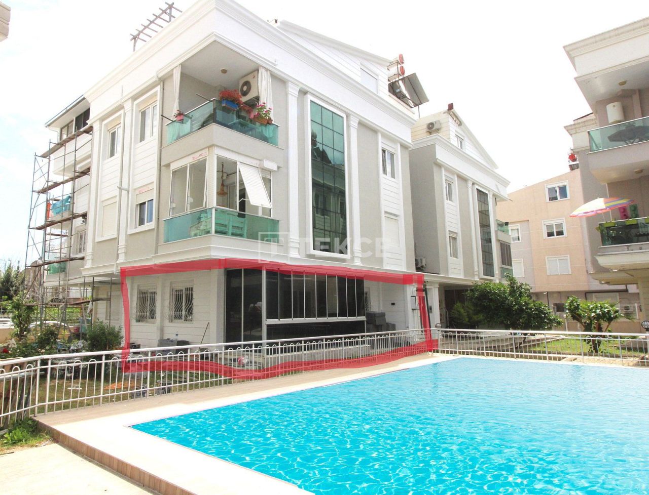 Апартаменты в Анталии, Турция, 56 м2 - фото 1