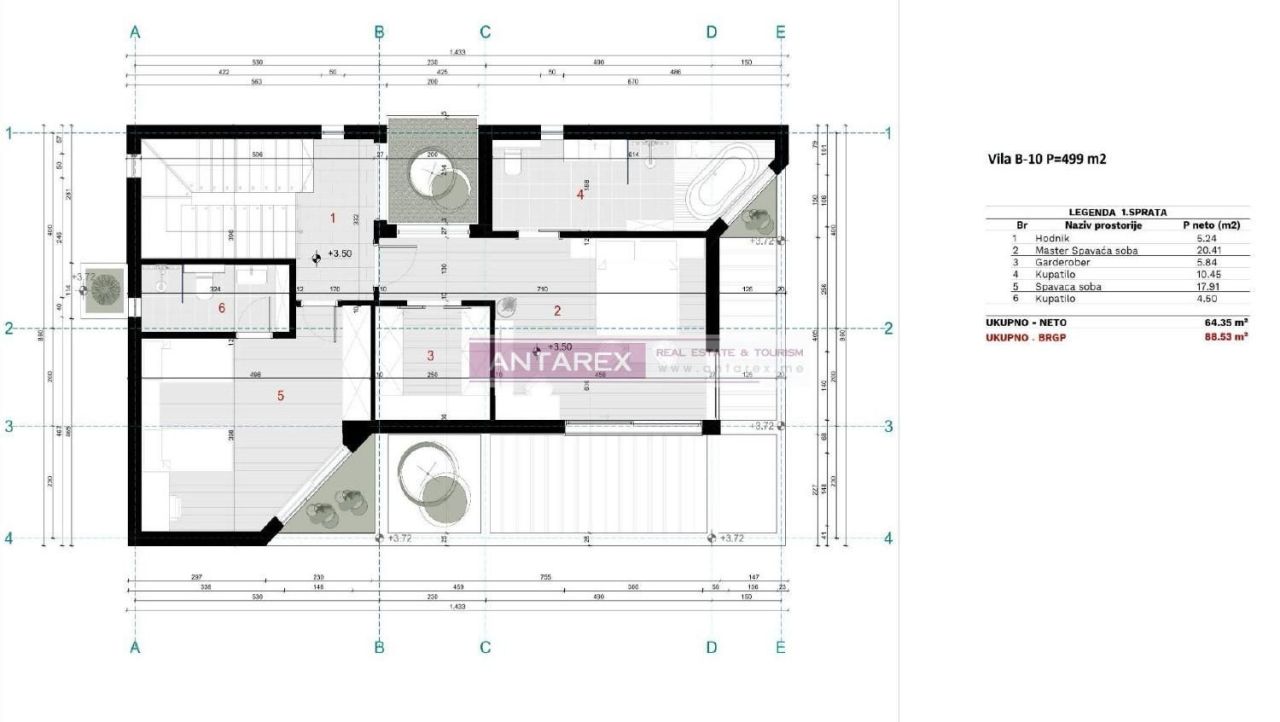 Вилла в Херцег-Нови, Черногория, 140 м² - фото 11