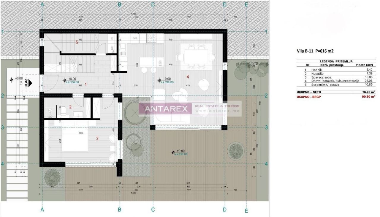 Вилла в Херцег-Нови, Черногория, 140 м² - фото 13