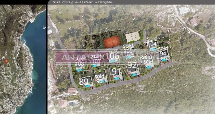 Вилла в Херцег-Нови, Черногория, 950 сот. - фото 15