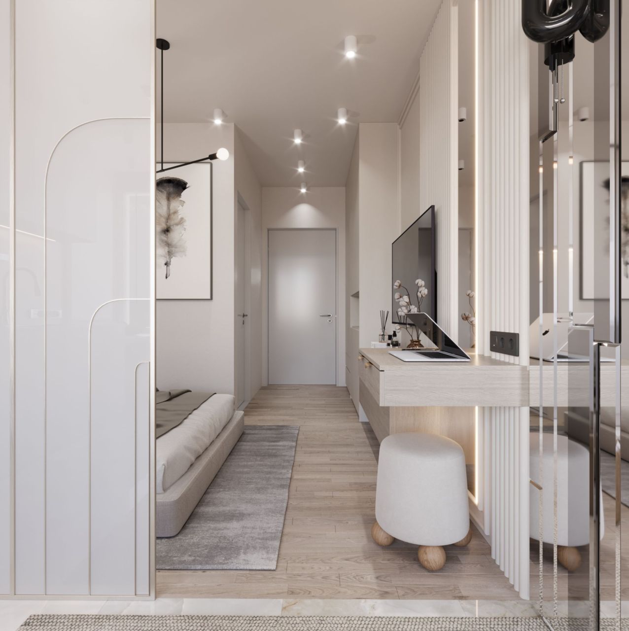 Квартира в Мерсине, Турция, 45 м² - фото 7