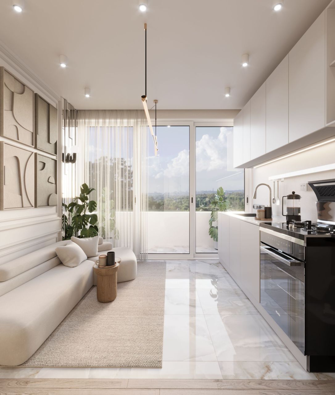 Квартира в Мерсине, Турция, 45 м² - фото 3