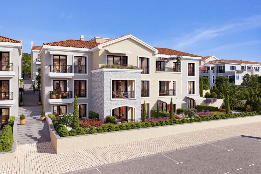 Апартаменты на полуострове Луштица, Черногория, 89.93 м² - фото 2